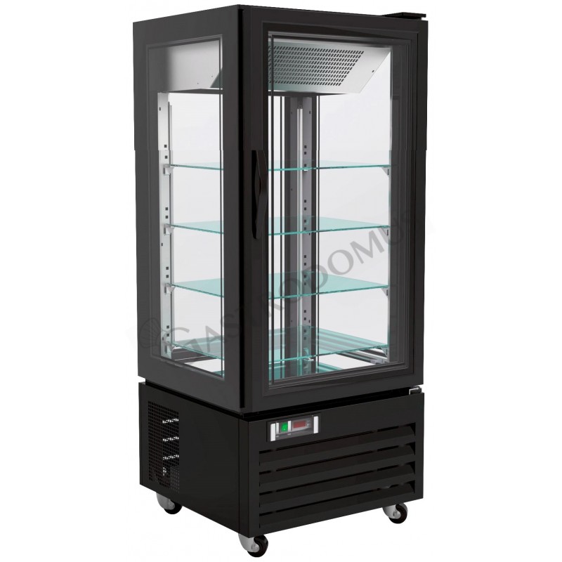 Expositor bebidas Refrigerado ventilado,  color negro  280 LT +2ºC / +8ºC clase energética C