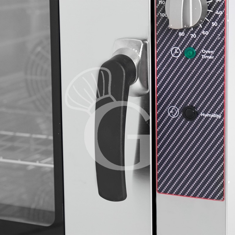 Detalle tirador puerta horno