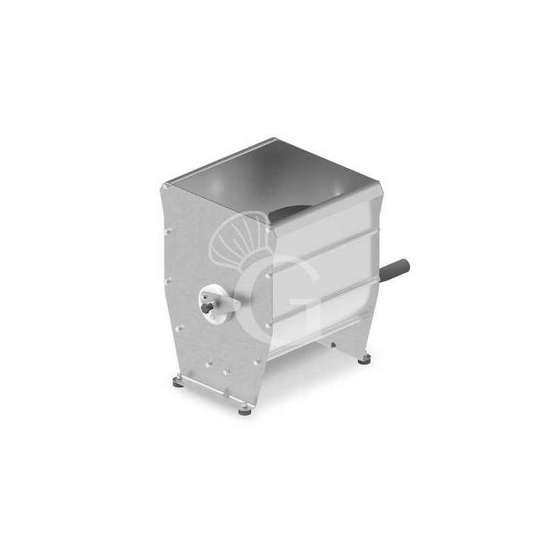 Amasadora de carne manual de una sola pala con una capacidad máxima de 20 litros