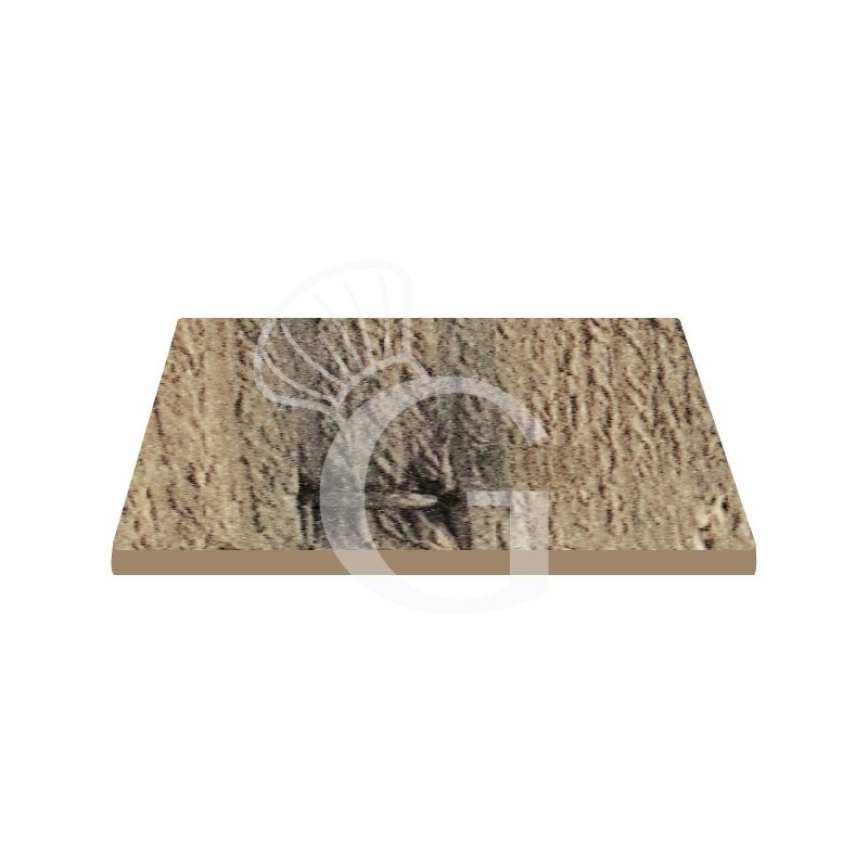 Tablero cuadrado laminado HPL , 700x700 mm , espesor 10 mm
