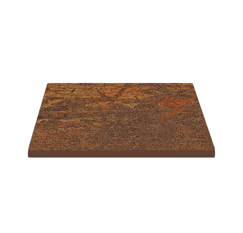 Tablero cuadrado en HPL estratificado, 700×700 mm, grosor 10 mm