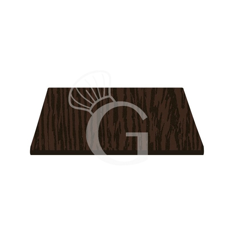 Tablero cuadrado laminado HPL , 700x700 mm , espesor 10 mm