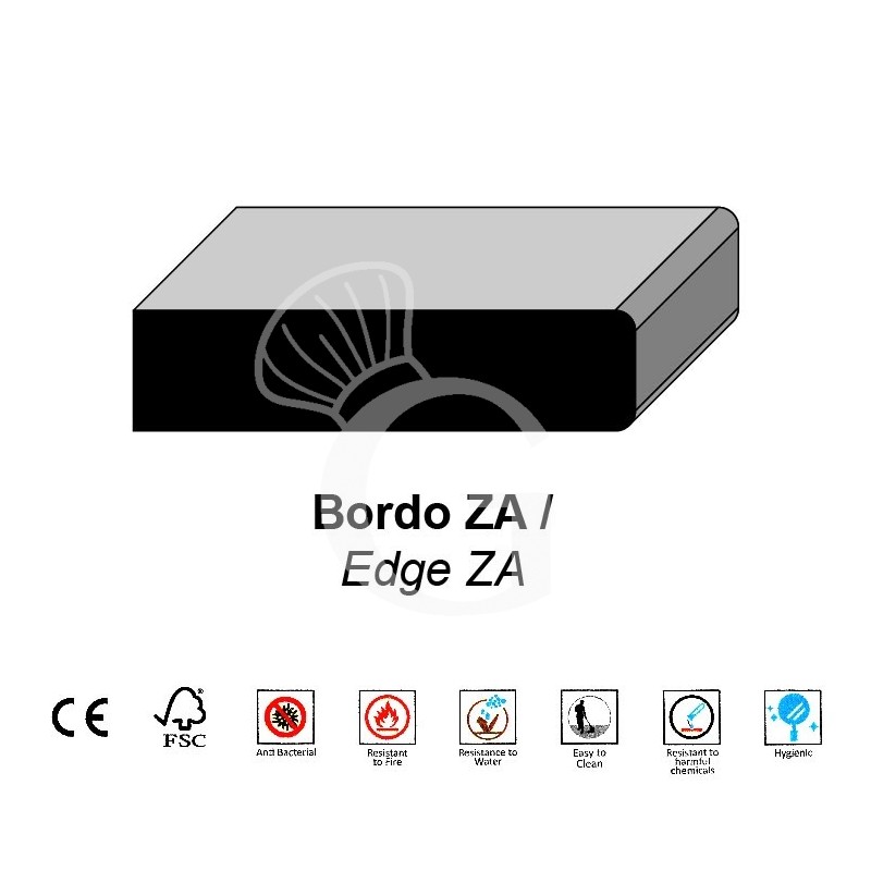 Tablero cuadrado laminado HPL , 700x700 mm , espesor 10 mm