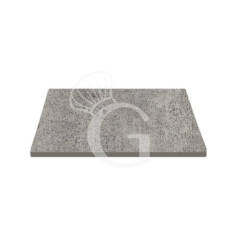 Tablero cuadrado laminado HPL 800x800 mm, espesor 10 mm