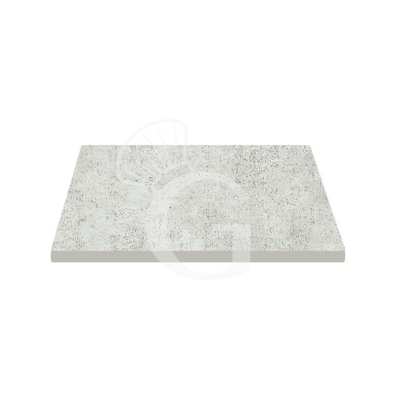 Tablero cuadrado laminado HPL 800x800 mm, espesor 10 mm