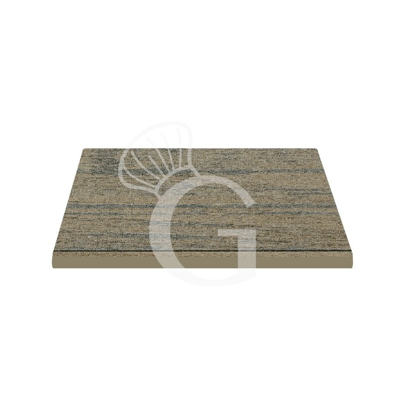 Tablero cuadrado laminado HPL 800x800 mm, espesor 10 mm