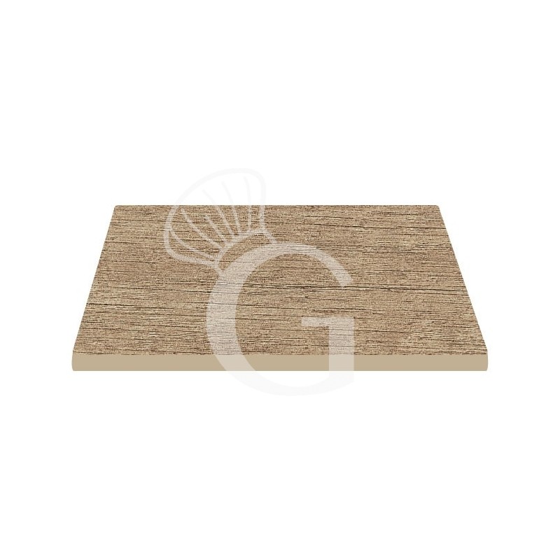 Tablero cuadrado laminado HPL 800x800 mm, espesor 10 mm