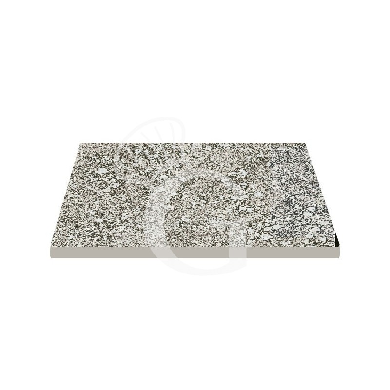 Tablero cuadrado laminado HPL 800x800 mm, espesor 10 mm