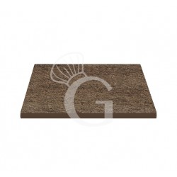 Tablero cuadrado laminado HPL 800x800 mm, espesor 10 mm