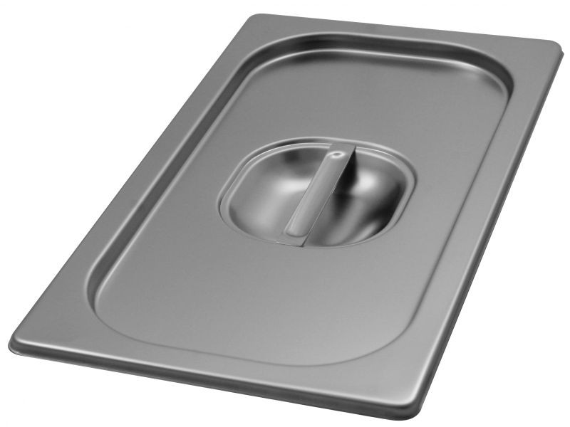 Tapa de acero inox GN 1/3  325 mm x  175 mm