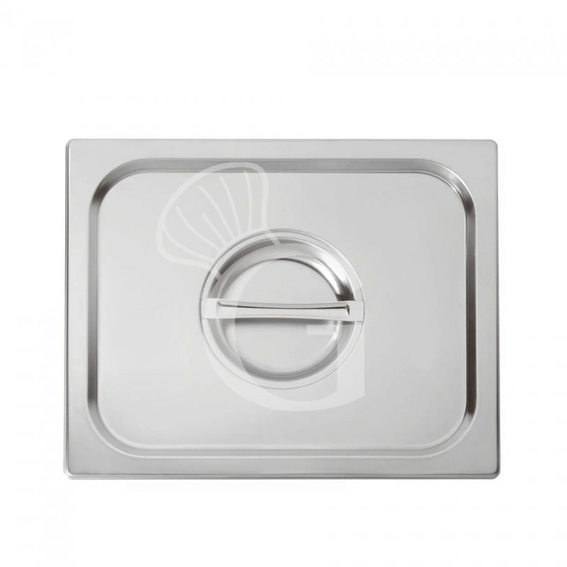 Tapa de acero inox capacidad GN2/3  L176mm x P162 m