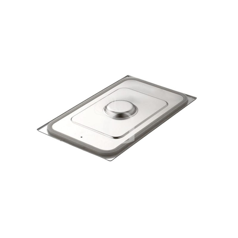 Tapa de acero inox capacidad GN2/3  L176mm x P162 m