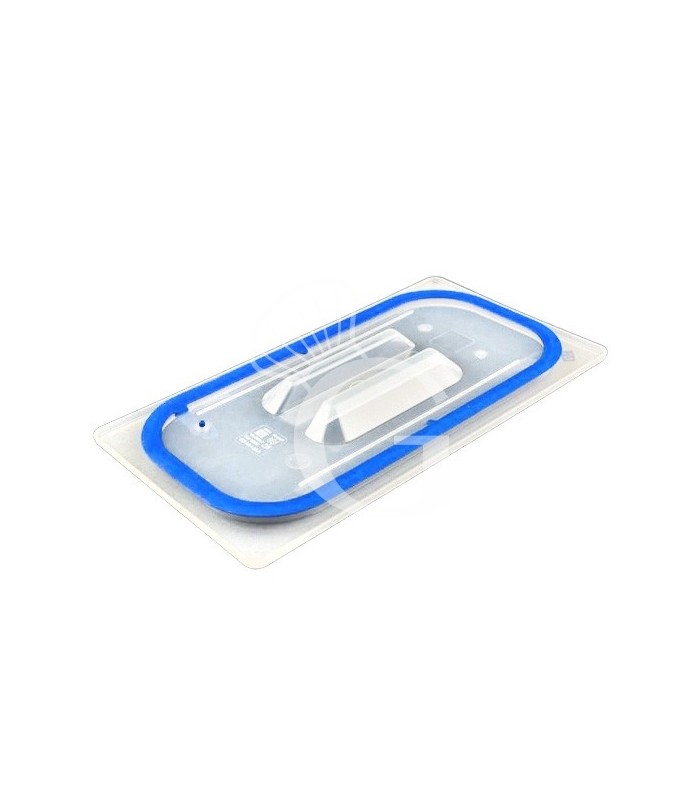 Tapa de polipropileno con cierre hermético GN1/6 dimensiones  L 265 x P163 mm