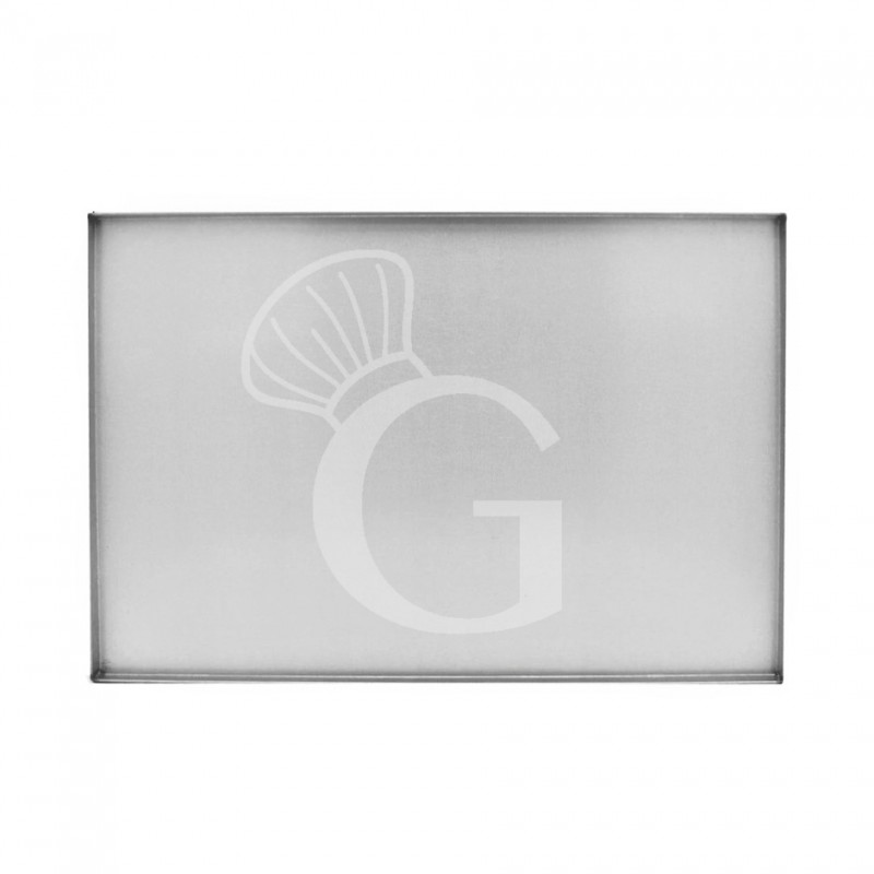 Bandeja  rectangular de aluminio de L660 mm x P 460 mm  x H 40 mm Bandeja  rectangular de aluminio de L660 mm x P 460 mm  x H 40 mm