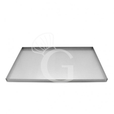 Bandeja  rectangular de aluminio de L660 mm x P 460 mm  x H 40 mm Bandeja  rectangular de aluminio de L660 mm x P 460 mm  x H 40 mm