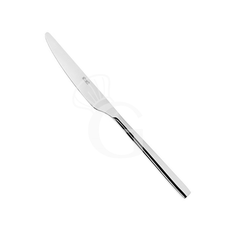 Cuchillo de mesa monobloque de acero inox L 231 mm
