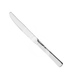 Cuchillo de mesa monobloque de acero inox L 220 mm