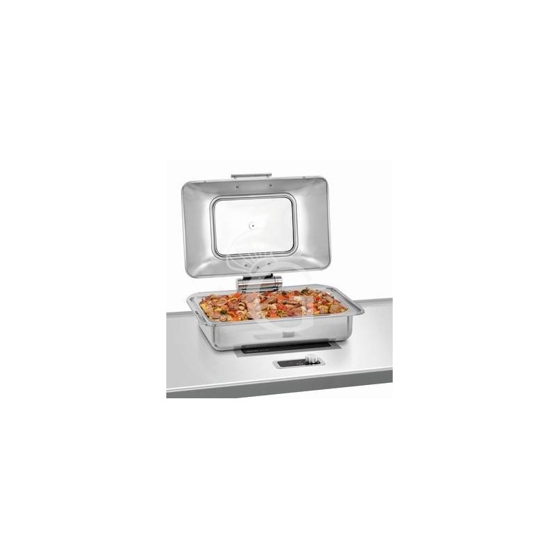 Chafing Dish con tapa GN1/1 para inducción L 580 x P 420 x H 205 mm