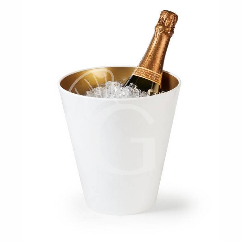 Cubitera de acrílico bicolor para champagne Ø 190 x H 210 mm