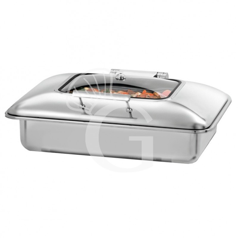 Chafing Dish con tapa GN1/1 para inducción L 580 x P 420 x H 205 mm