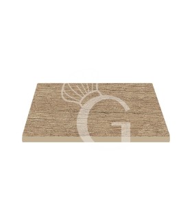 Tablero cuadrado en HPL estratificado, 600×600 mm, grosor 10 mm
