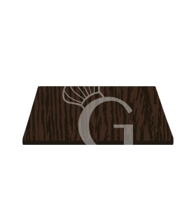 Tablero cuadrado en HPL estratificado, 600×600 mm, grosor 10 mm