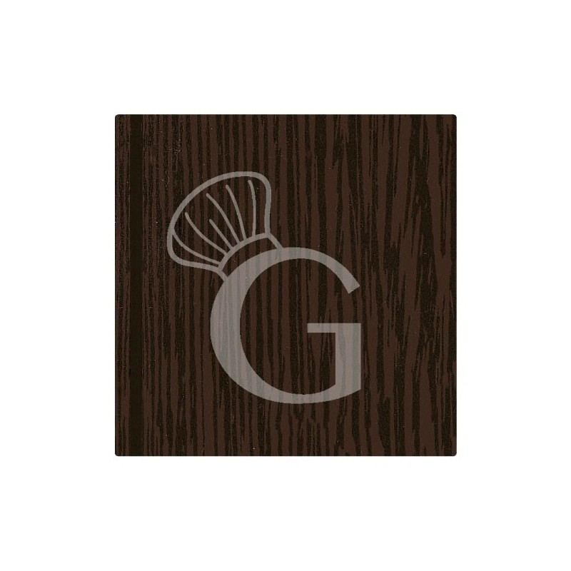 Tablero cuadrado en HPL estratificado, 600×600 mm, grosor 10 mm