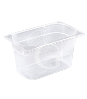 CUBETA EN POLIPROPILENO GN 1/4 - 265 MM X 162 MM X H 65 MM