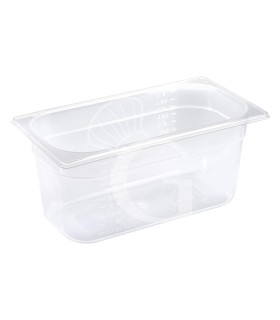 CUBETA EN POLIPROPILENO GN 1/3 - 325 MM X 175 MM X H 200 MM
