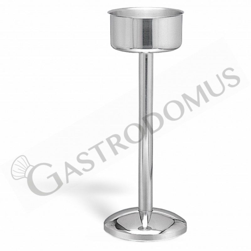 Pedestal de inox para cubitera champagne 2 botellas diámetro 220 mm x H 690 mm