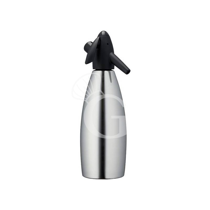 Sifón selz profesional inox con botella de acero inox de 1 litro