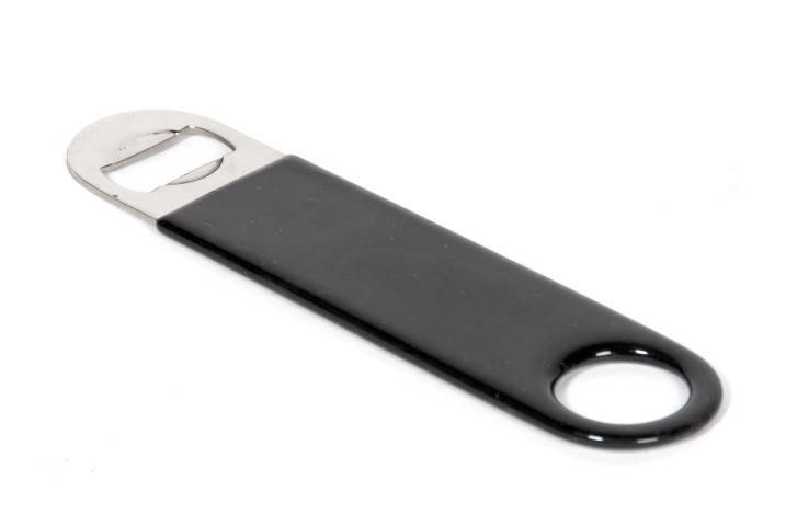 Abridor de botellas de vinilo y acero inox
