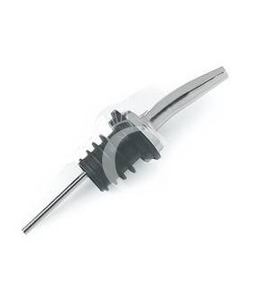 Boquilla vertedora de flujo libre para licores de metal cromado  - 12 ud