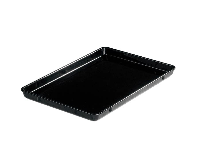 Bandeja expositora de policarbonato para 3 bocadillos