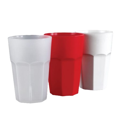 Vaso de polipropileno de 60/90 mm de diámetro y H 132 mm.