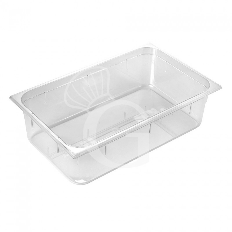 CUBETA APILABLE DE POLICARBONATO GN1/1 - 530 MM X 325 MM X H 150 MM