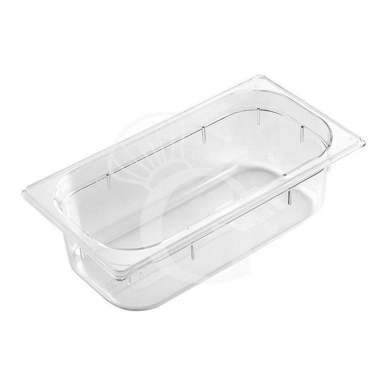 CUBETA APILABLE DE POLICARBONATO GN1/3 - L 325 MM X P 175 MM X H 150 MM