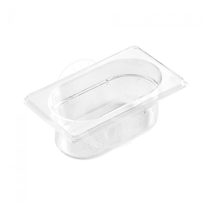 CUBETA APILABLE DE POLICARBONATO GN1/9 - L 108 MM X P 176 MM X H 100 MM