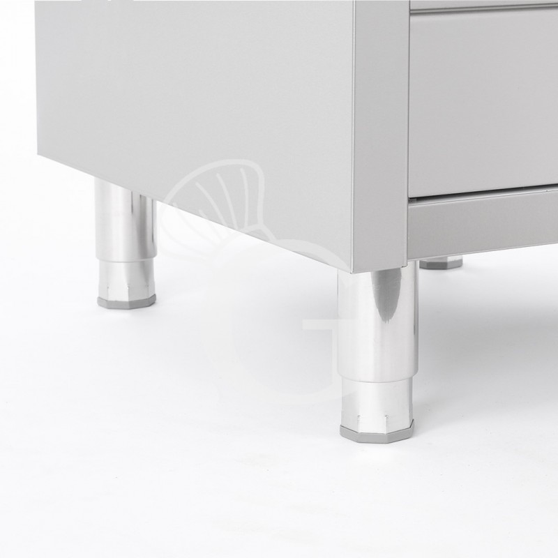 Cajonera con 4 cajones, longitud 500 mm x profundidad 600 mm x altura 855 mm