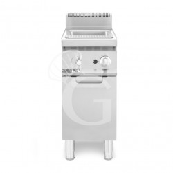 Cocedor de pasta a gas profesional sobre armario cerrado 1 cuba