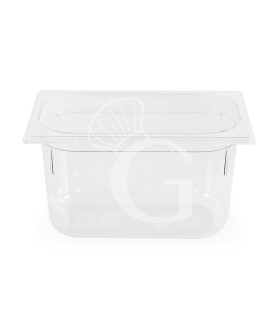 CUBETA APILABLE DE POLICARBONATO GN1/4 - L 265 MM X P 162 MM X H 150 MM