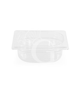 CUBETA APILABLE DE POLICARBONATO GN1/9 - L 108 MM X P 176 MM X H 100 MM