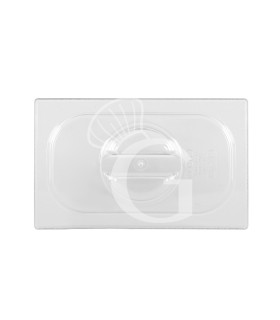 TAPA EN POLICARBONATO GN1/4 DIMENSIONES L 265 X P 163 MM