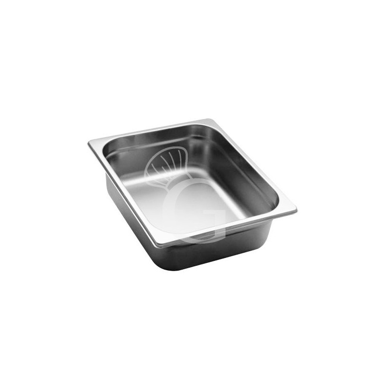 Cubeta de acero inox GN1/2 L 325mm x P 265 mm x H 150 mm