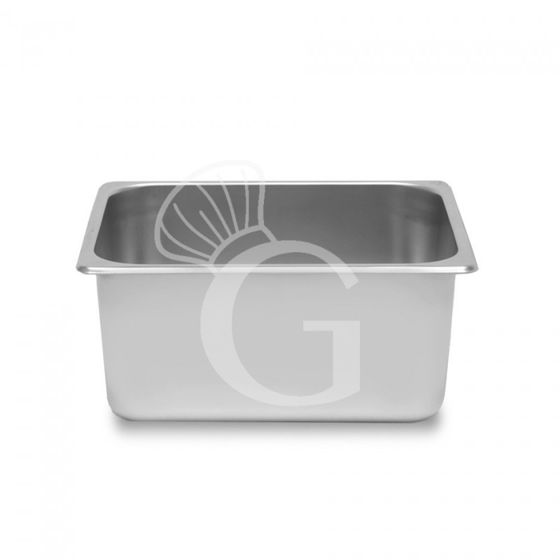 Cubeta de acero inox GN1/2 L 325mm x P 265 mm x H 150 mm