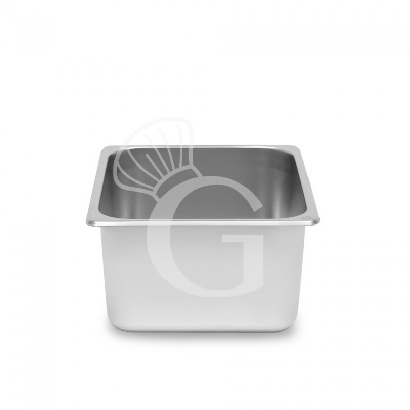 Cubeta de acero inox GN1/2 L 325mm x P 265 mm x H 150 mm