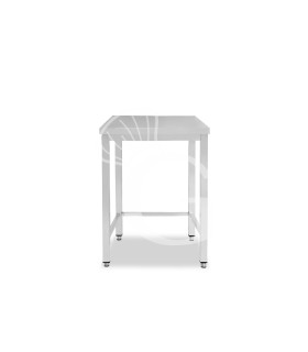 Mesa de acero inoxidable L 500 mm x P 800 mm x A 850 mm