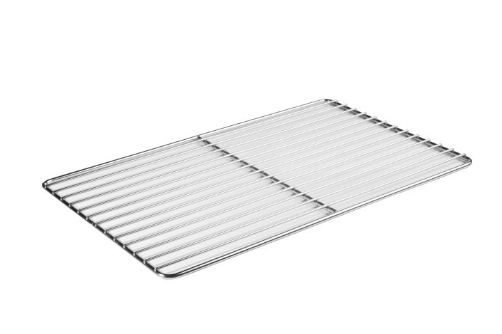 Rejilla en acero inoxidable GN2/1