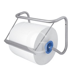 Dispensador mural de papel secamanos en rollo de acero inoxidable – 380×170×260 mm