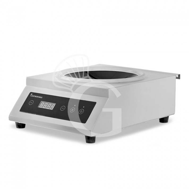 Wok de inducción con 1 zona de cocción 5 KW de potencia